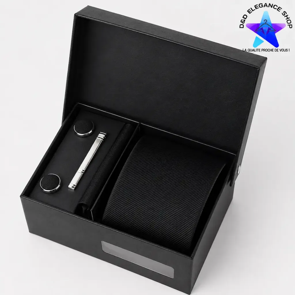[CRA-LON-VIP] CRAVATE LONGUE VIP (NOIRE)