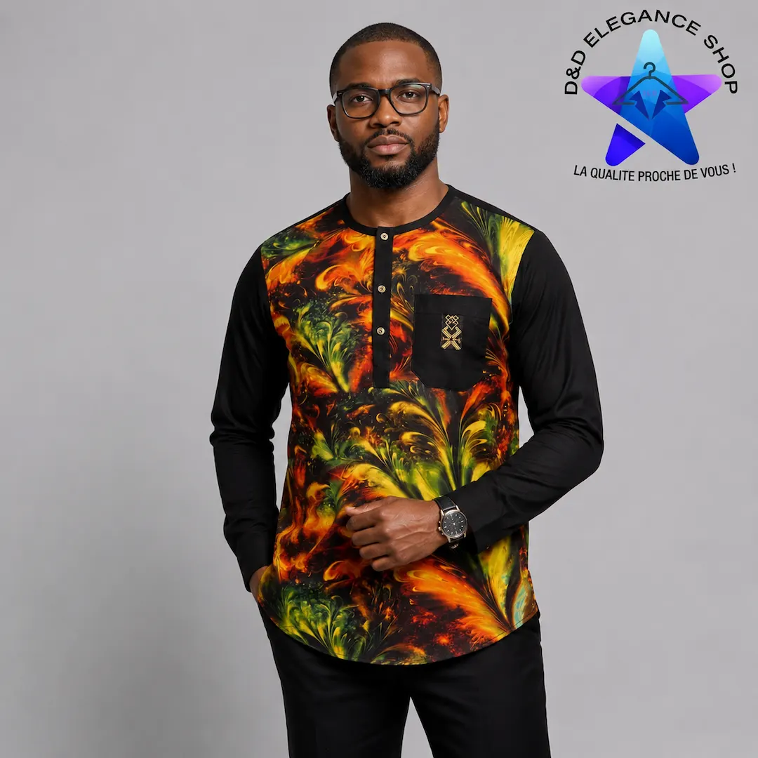 CHEMISE SIMPLE COTE D'IVOIRE  014