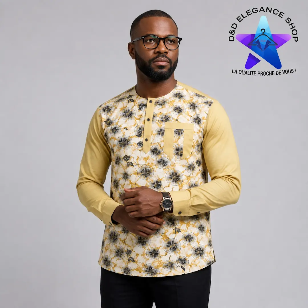 CHEMISE SIMPLE COTE D'IVOIRE  015