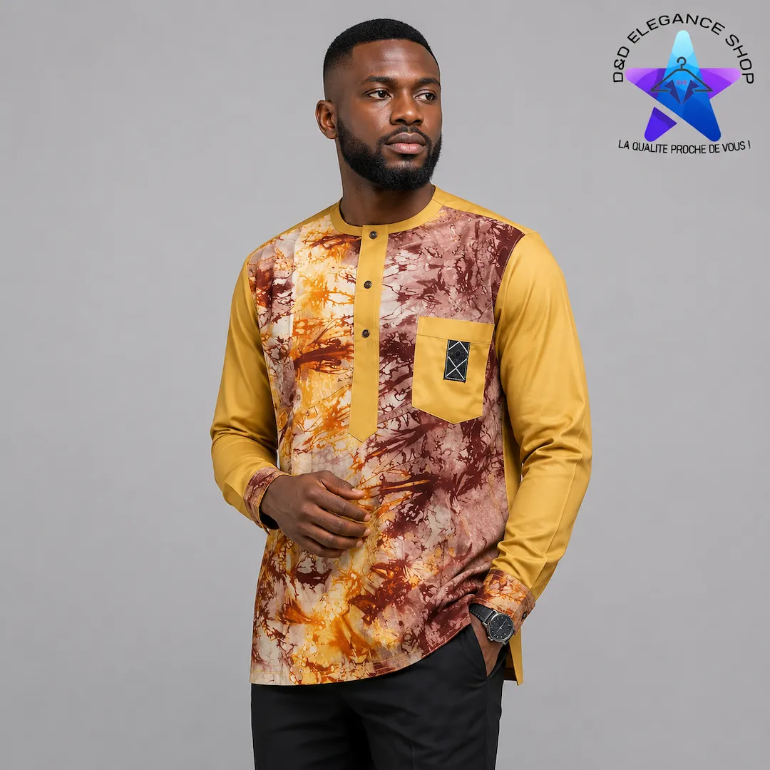 CHEMISE SIMPLE COTE D'IVOIRE  016