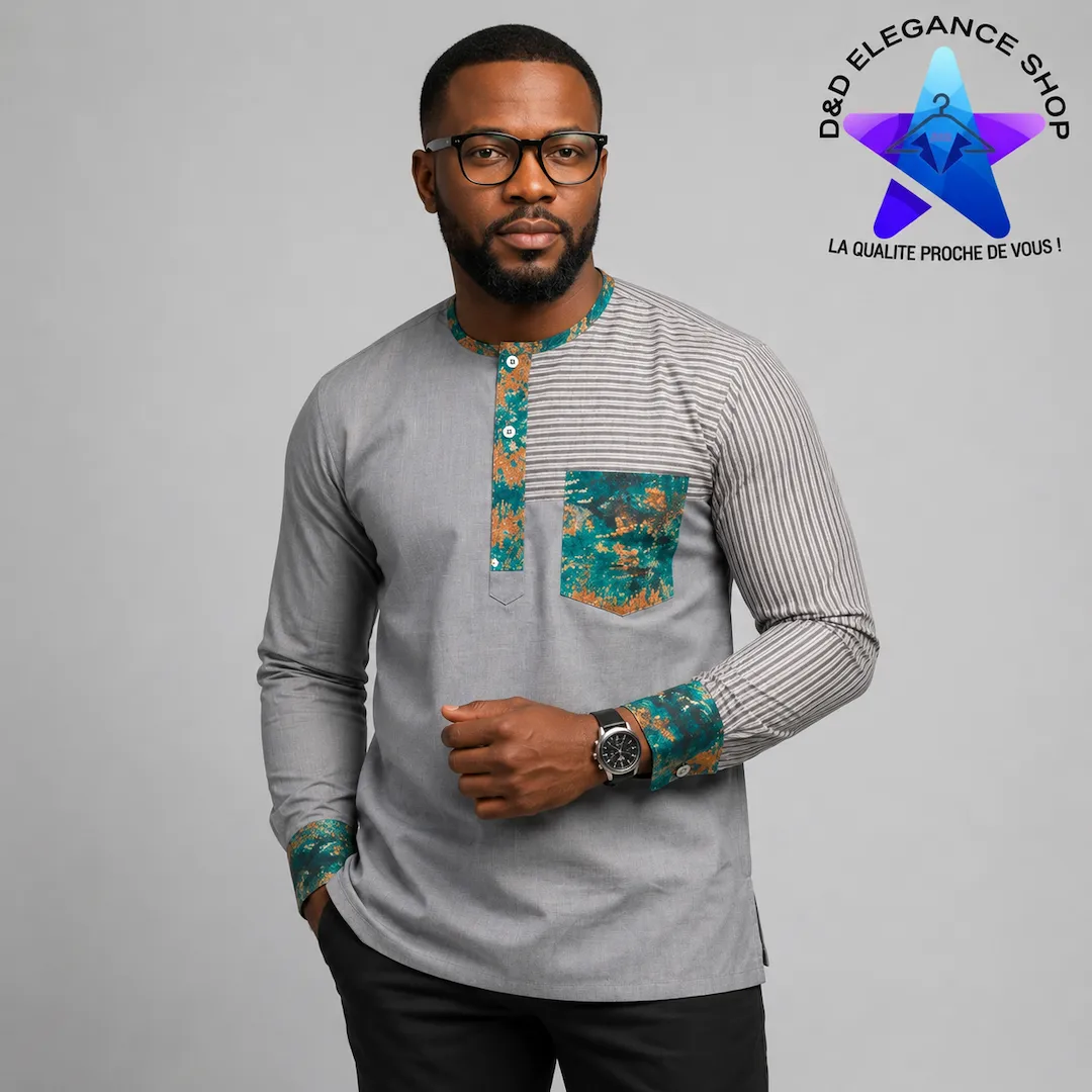 CHEMISE SIMPLE COTE D'IVOIRE  018