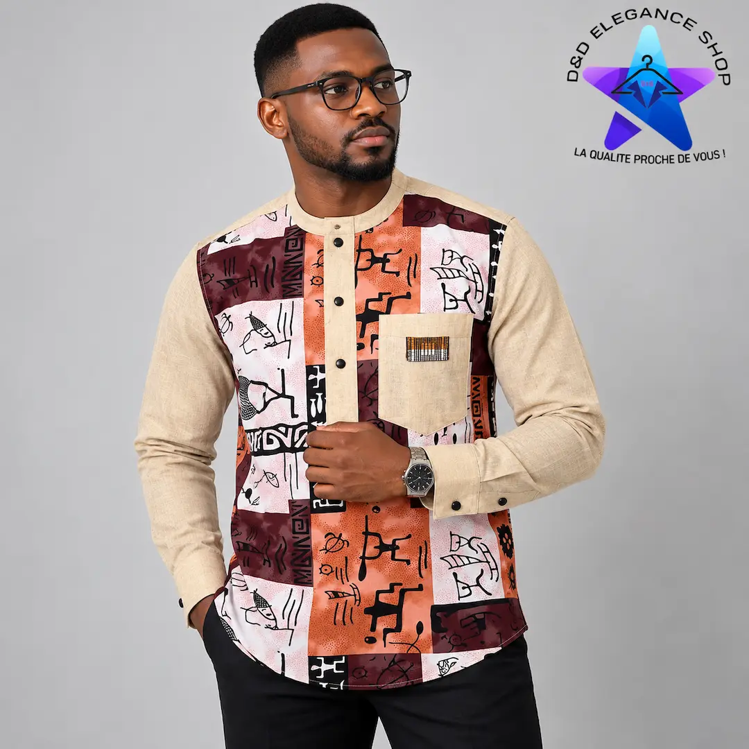 CHEMISE SIMPLE COTE D'IVOIRE  021