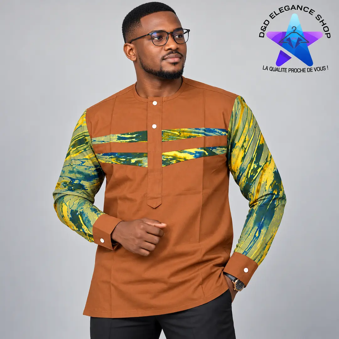 CHEMISE SIMPLE COTE D'IVOIRE  025