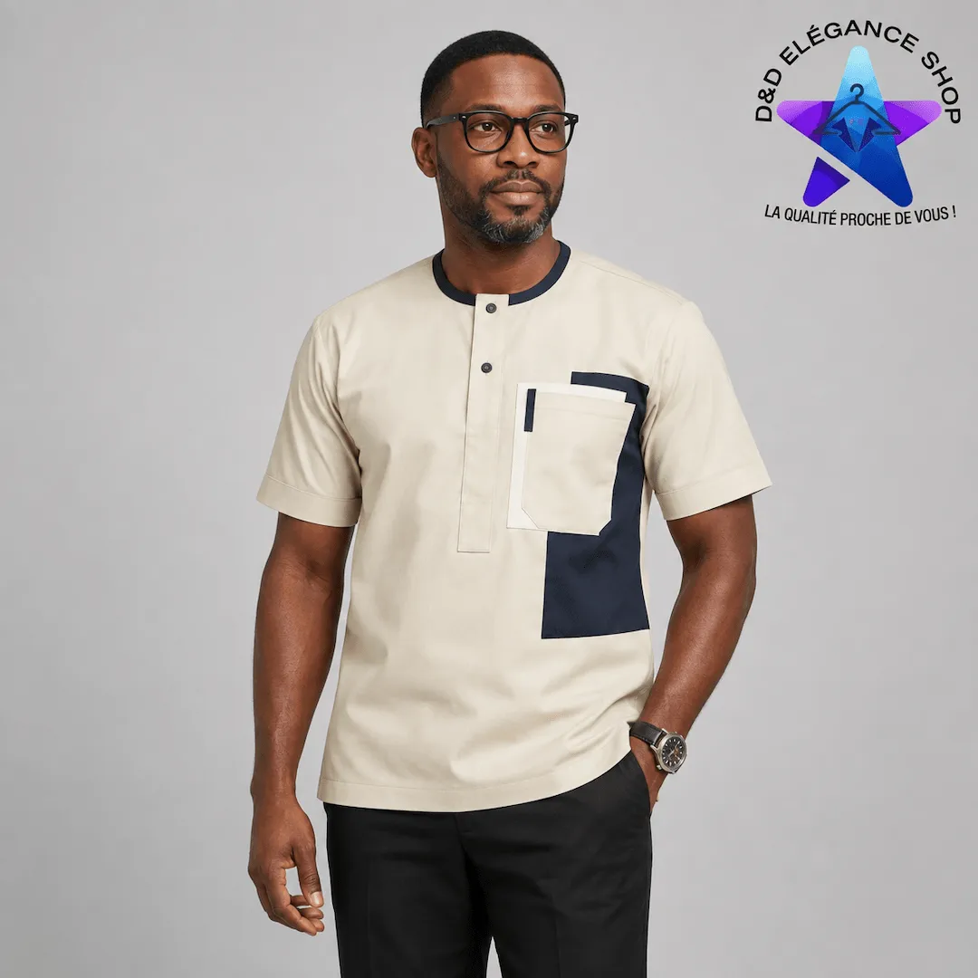 CHEMISE SIMPLE COTE D'IVOIRE  040