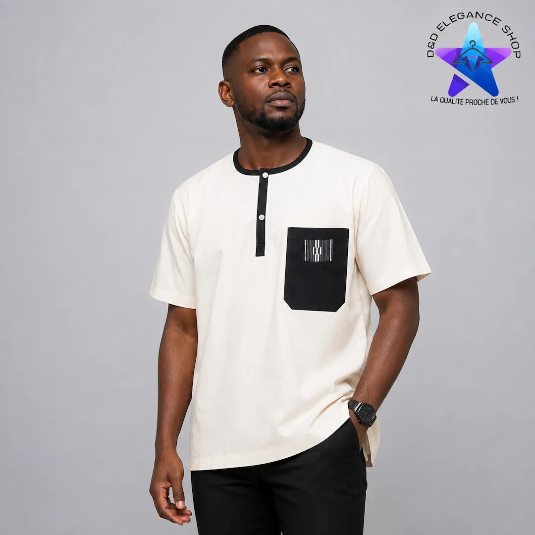 CHEMISE SIMPLE COTE D'IVOIRE  071