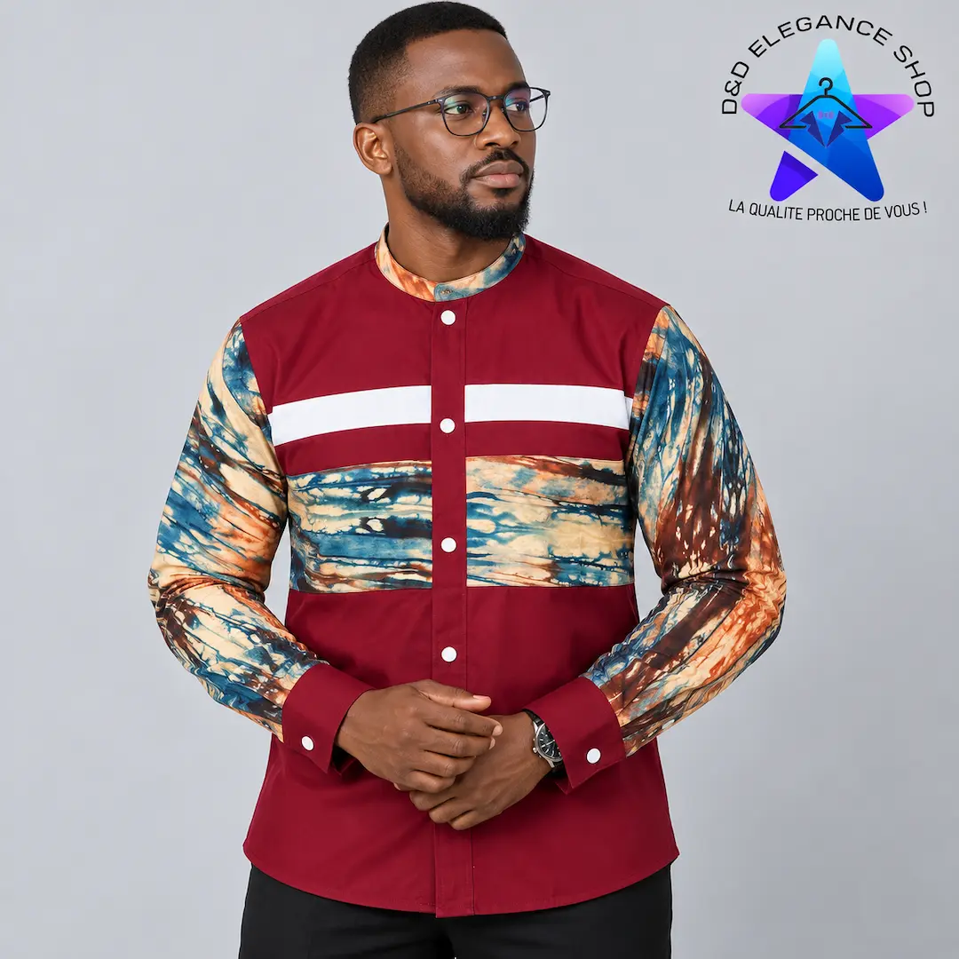 CHEMISE SIMPLE COTE D'IVOIRE  073