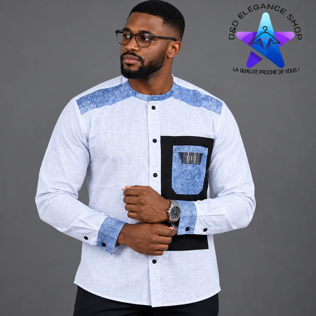 CHEMISE SIMPLE COTE D'IVOIRE  074