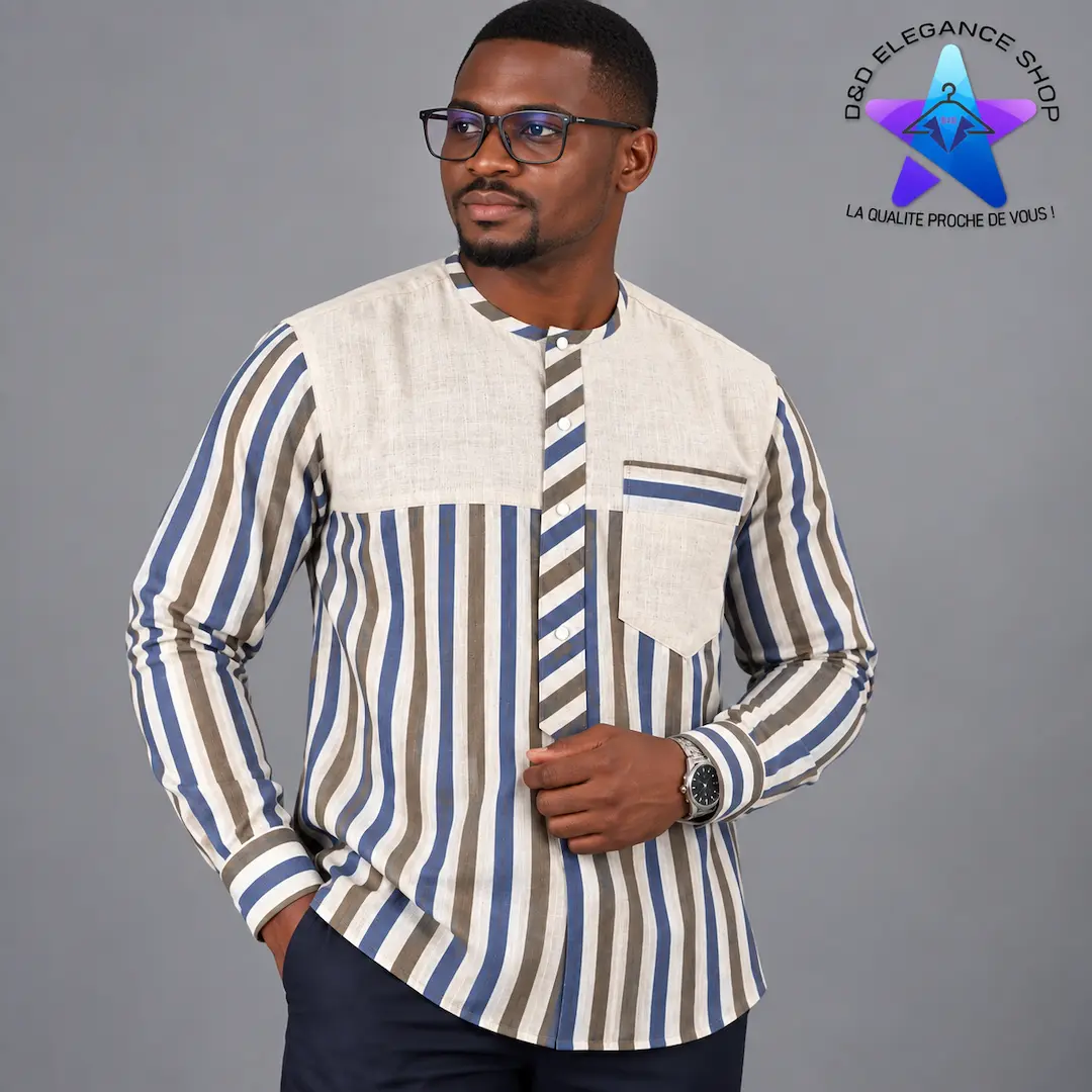 CHEMISE SIMPLE COTE D'IVOIRE  076