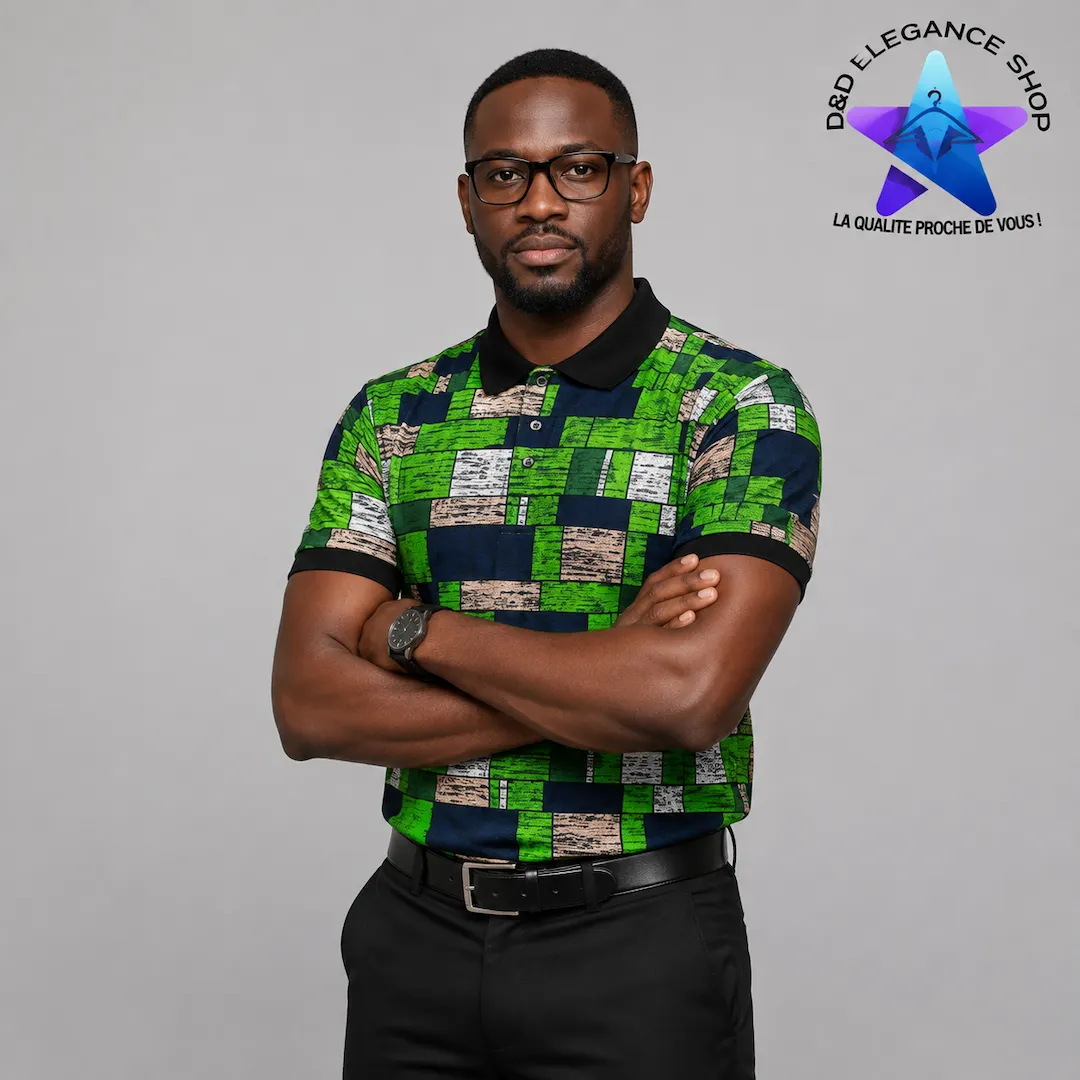 [CHE-CIV-POU-0051] CHEMISE  POLO UNIQUE COTE D'IVOIRE 005 (LONGUE, XL)