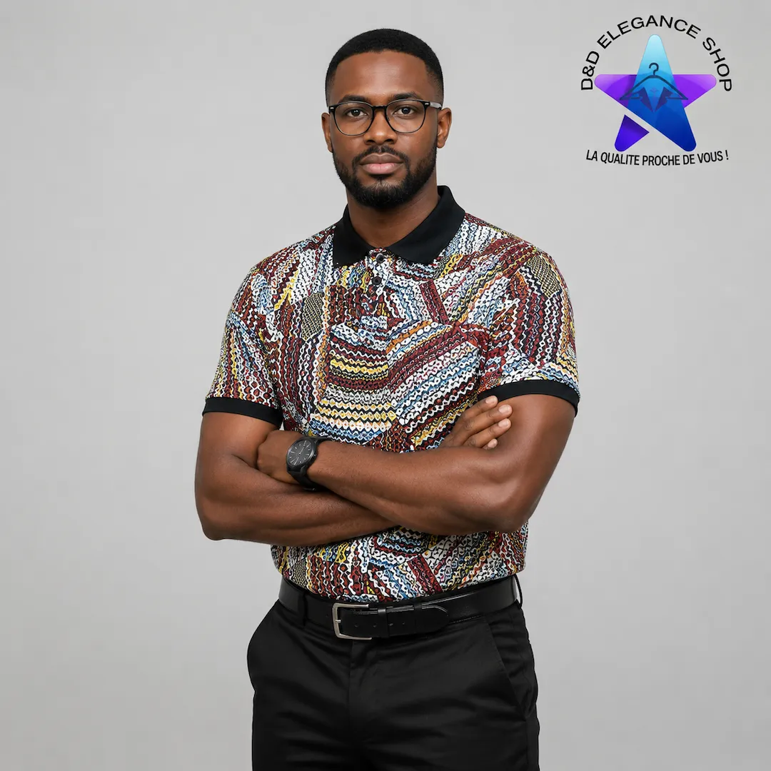 [CHE-CIV-POU-0061] CHEMISE  POLO UNIQUE COTE D'IVOIRE 006 (LONGUE, XL)