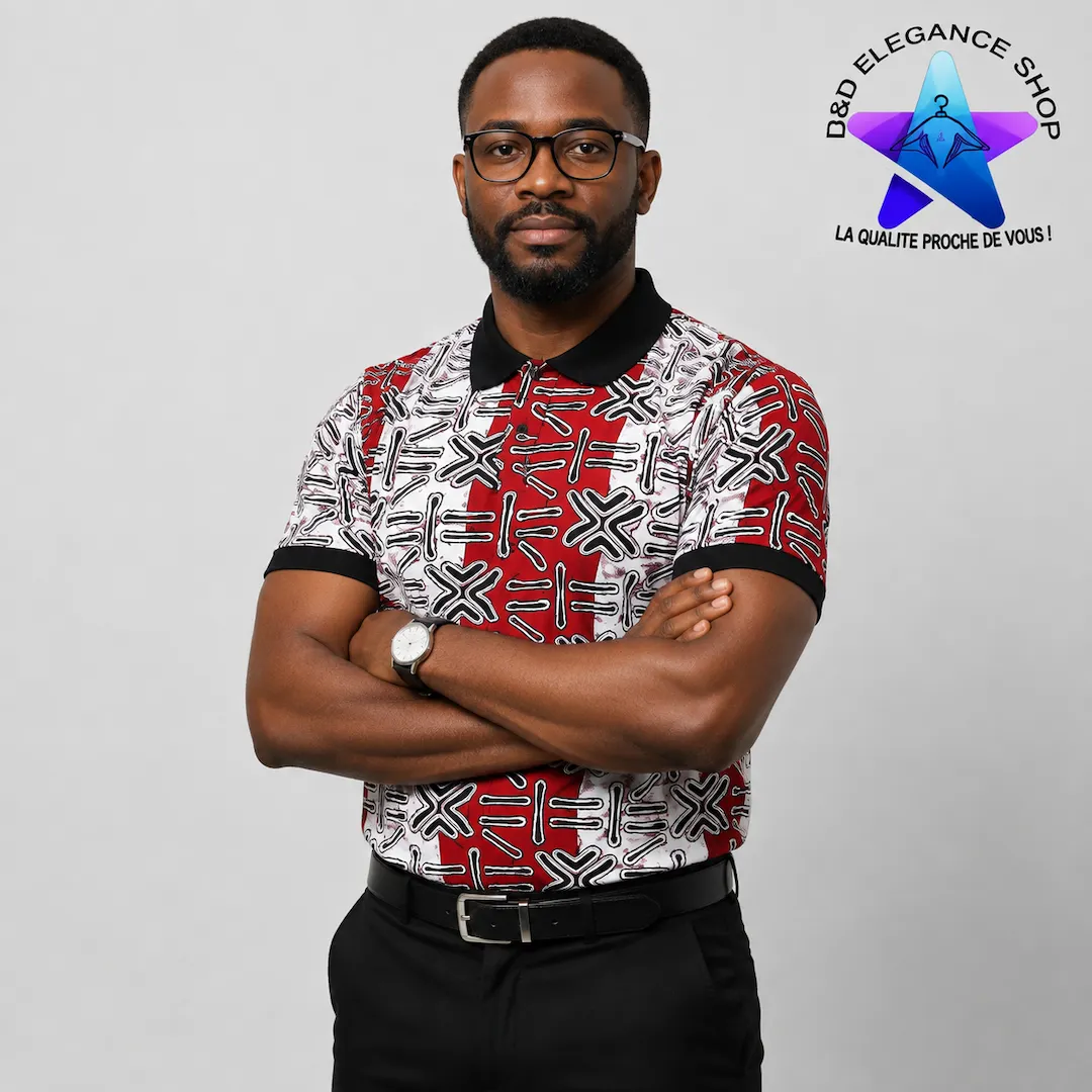 [CHE-CIV-POU-0111] CHEMISE  POLO UNIQUE COTE D'IVOIRE 011 (LONGUE, XL)