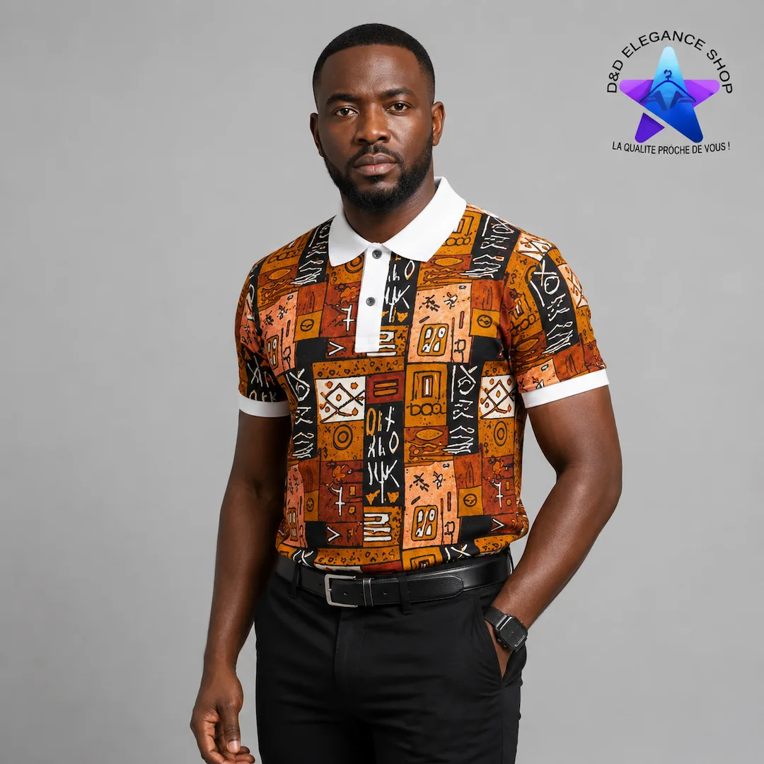 [CHE-CIV-POU-0133] CHEMISE  POLO UNIQUE COTE D'IVOIRE 013 (XL)