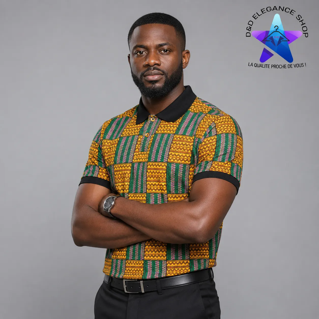 [CHE-CIV-POU-0213] CHEMISE  POLO UNIQUE COTE D'IVOIRE 021 (XL)