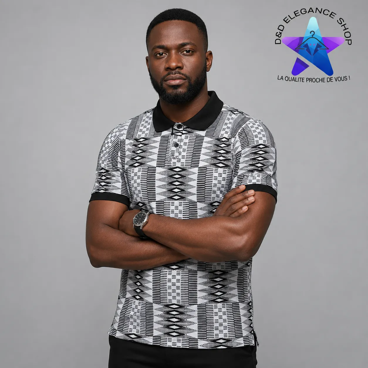 [CHE-CIV-POU-0223] CHEMISE  POLO UNIQUE COTE D'IVOIRE 022 (XL)
