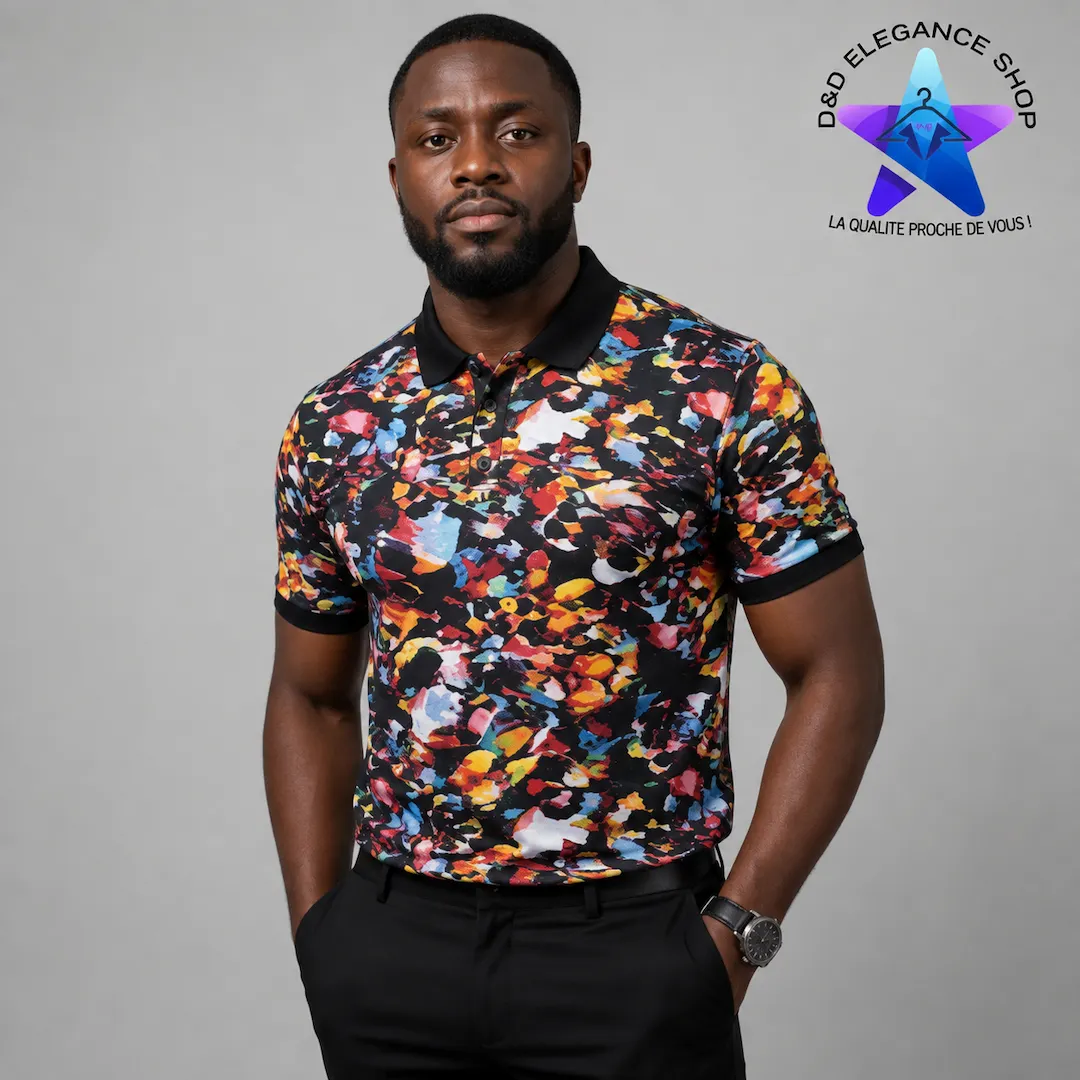[CHE-CIV-POU-0233] CHEMISE  POLO UNIQUE COTE D'IVOIRE 023 (XL)