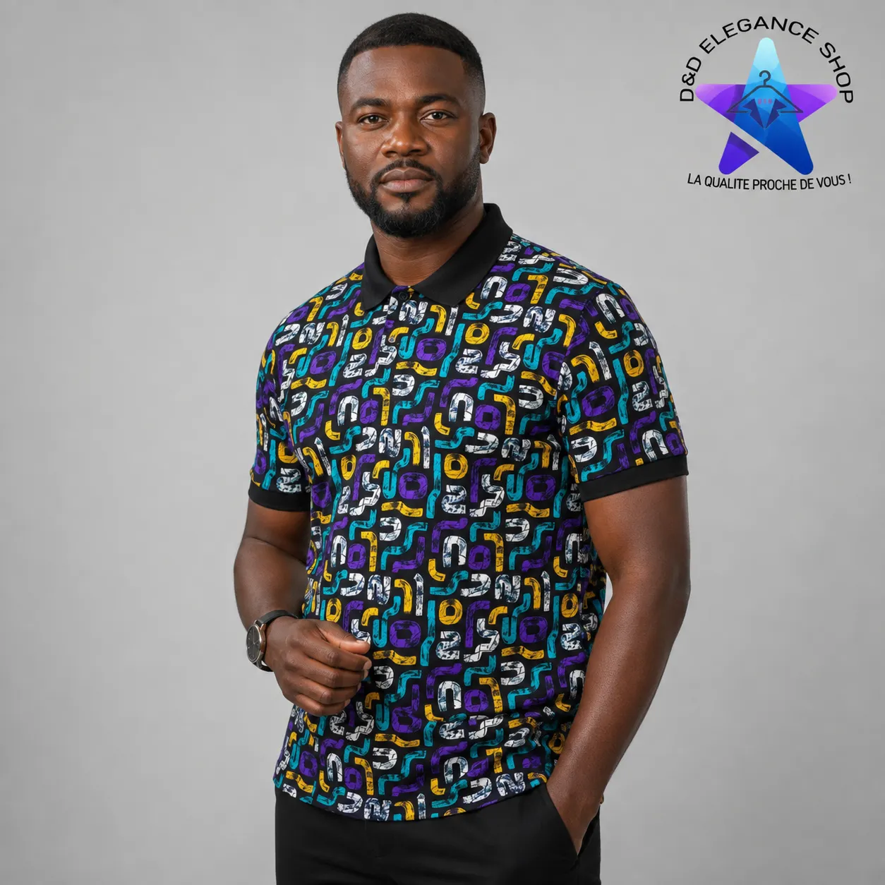 [CHE-CIV-POU-0263] CHEMISE  POLO UNIQUE COTE D'IVOIRE 026 (XL)