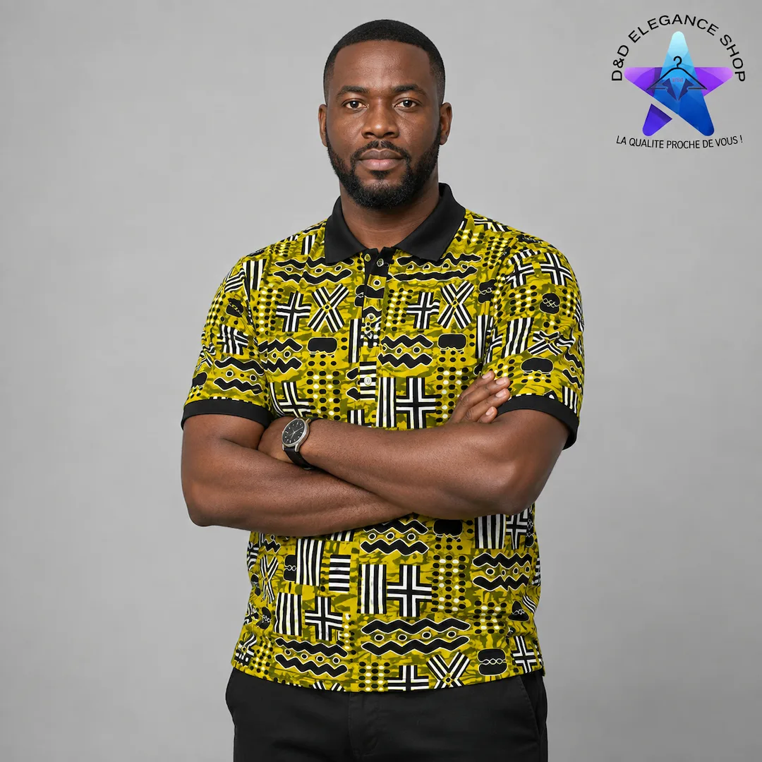 [CHE-CIV-POU-0303] CHEMISE  POLO UNIQUE COTE D'IVOIRE 030 (XL)