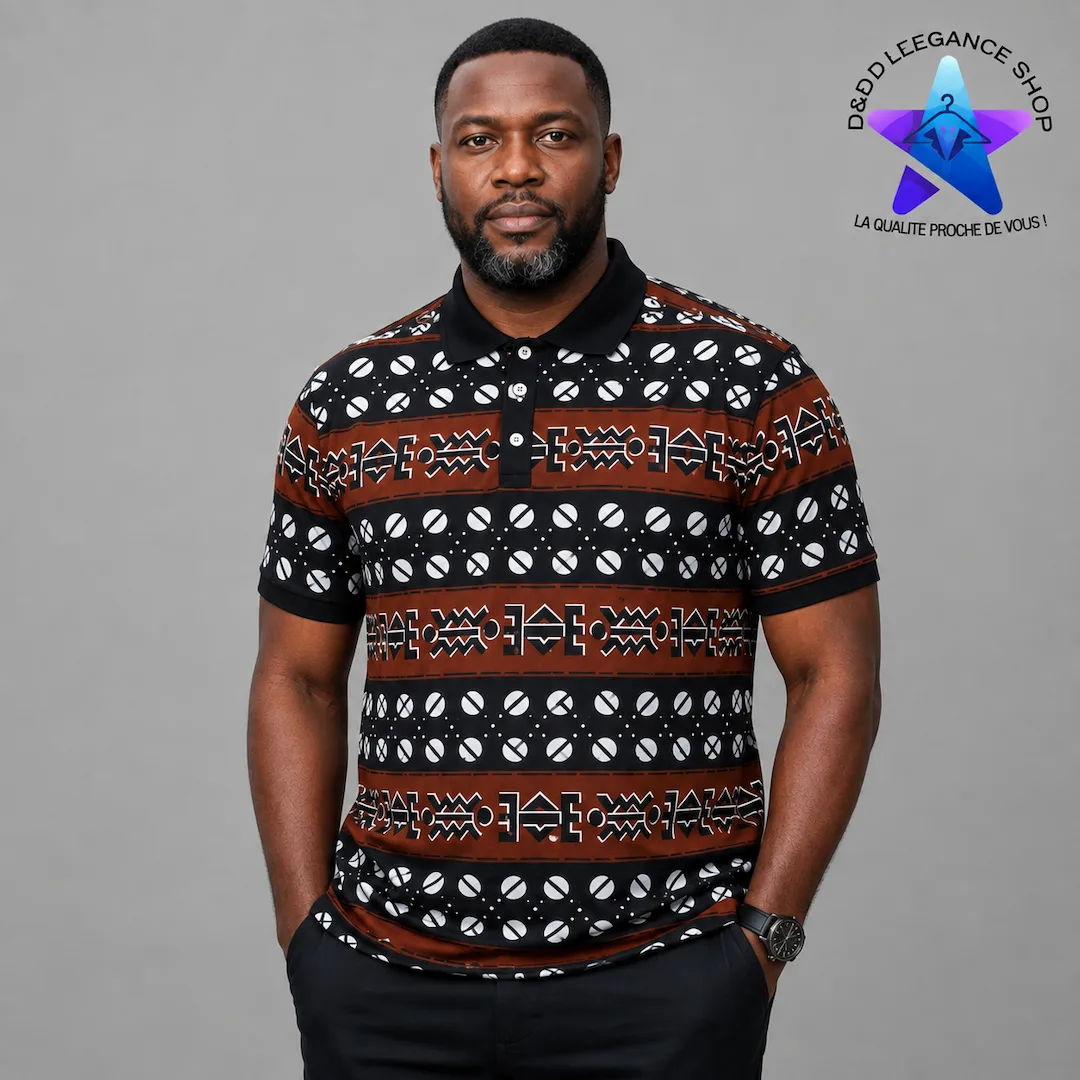 [CHE-CIV-POU-0323] CHEMISE  POLO UNIQUE COTE D'IVOIRE 032 (XL)