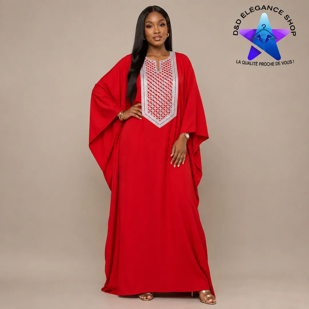 [ROB-BOU-CIV-0037] ROBE  BOUBOU COTE D'IVOIRE 003 (XL, VERTE)