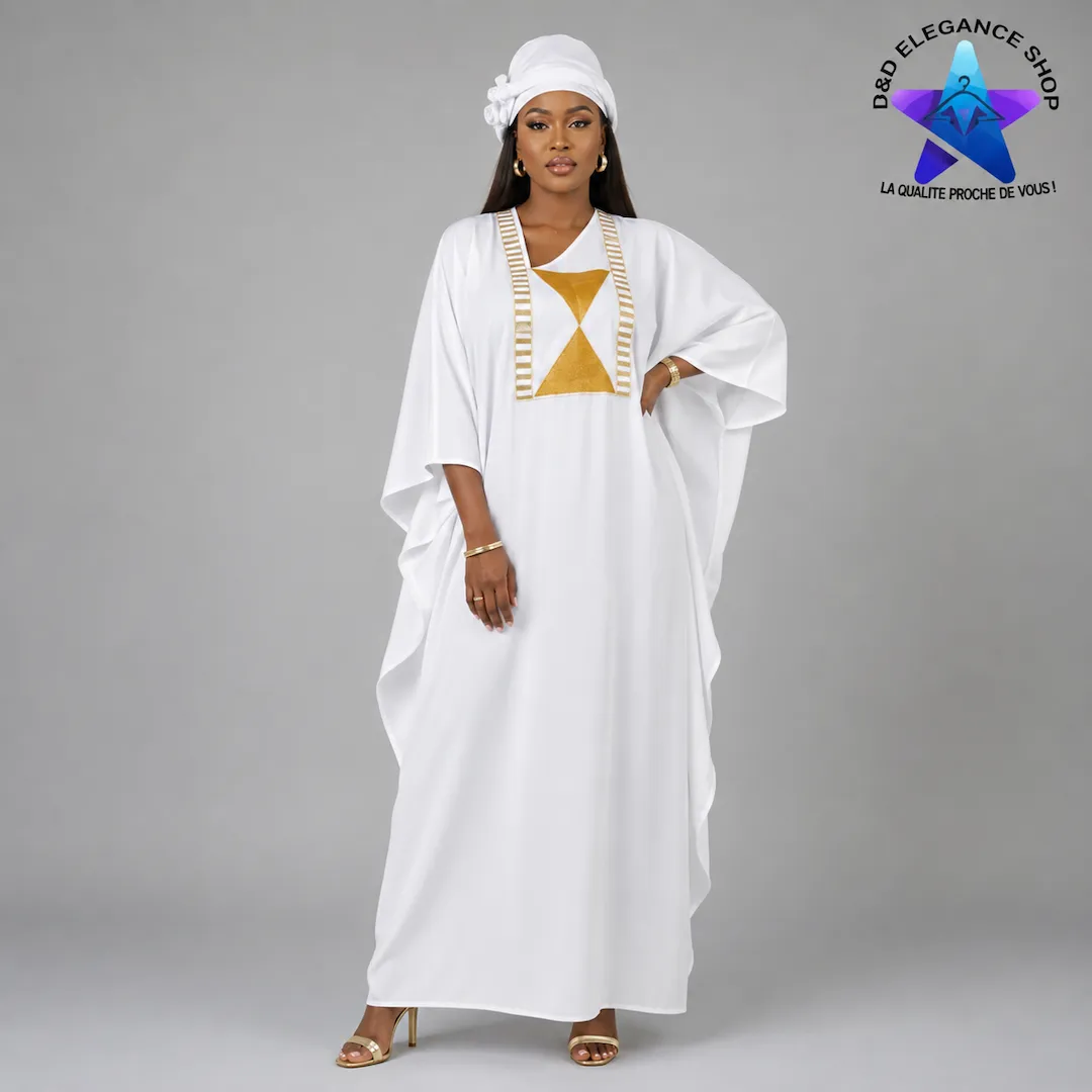 [ROB-BOU-CIV-0078] ROBE  BOUBOU COTE D'IVOIRE 007 (XL)