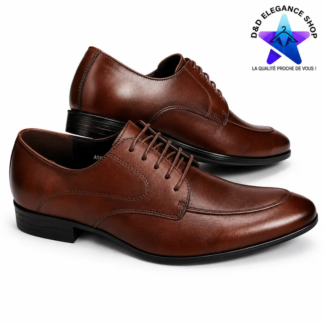 [CHA-SOU-DER-0027] SOULIERS DERBY 001 (MARRON, 40)