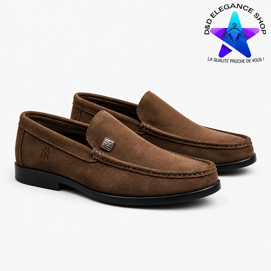 [CHA-MOC-VEL-0027] MOCASSINS VELOUR (DAIM) 001 (40)