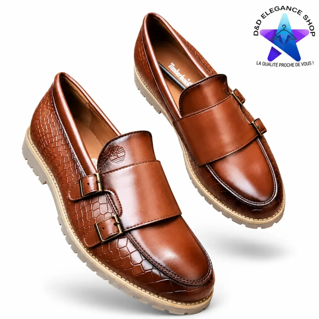 [CHA-MOC-CUI-0047] MOCASSINS EN CUIR 002 (MARRON, 40)