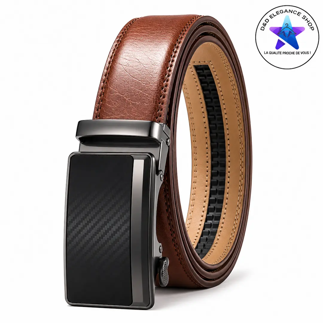 [CEI-HOM-SIM-0012] CEINTURE SIMPLE 001 (MARRON)