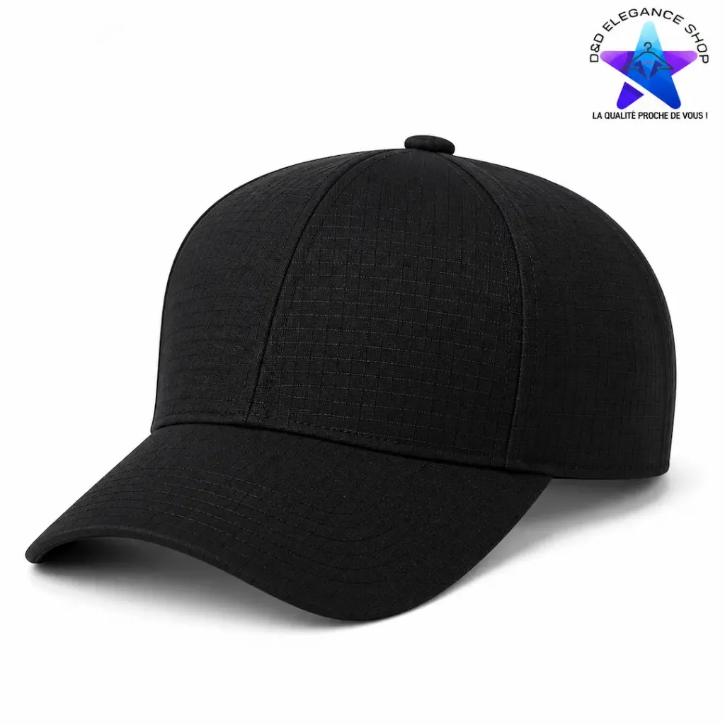 CASQUETTE SIMPLE (NON ALPHABETIQUE, NOIRE)