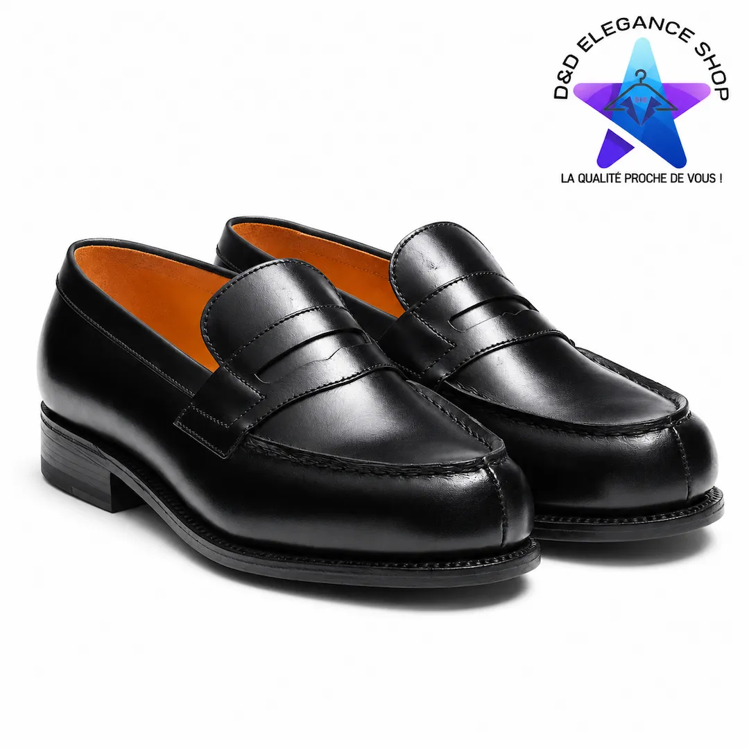 [CHA-MOC-CUI-VIP1] MOCASSINS EN CUIR VIP 001 (40)