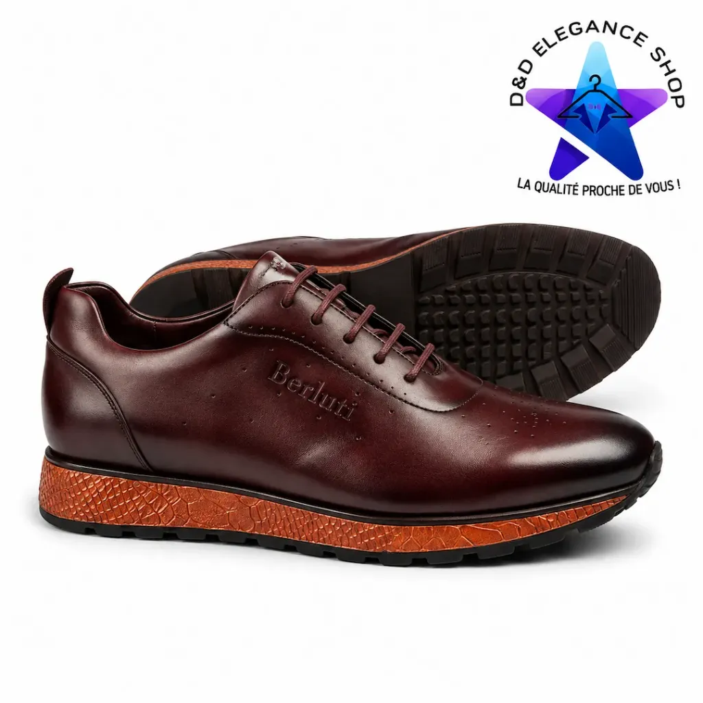 SNEAKERS 002 (CHOCOLAT, 40)