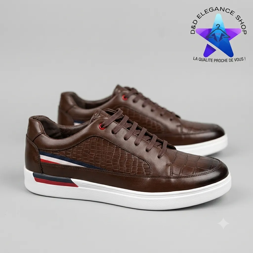 SNEAKERS 004 (CHOCOLAT, 40)