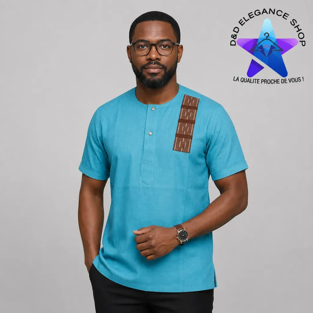 CHEMISE SIMPLE COTE D'IVOIRE  066
