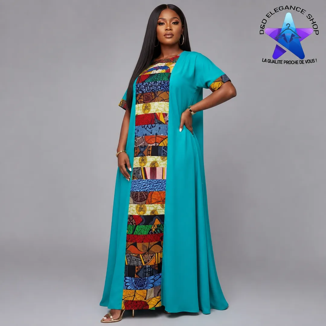 ROBE  LONGUE COTE D'IVOIRE 002 (XL)