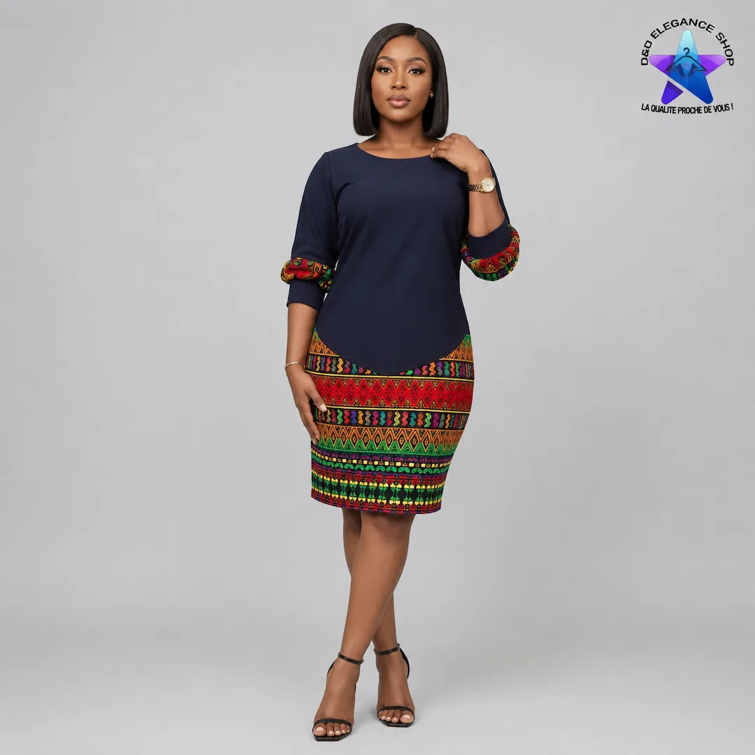 ROBE COURTE COTE D'IVOIRE 020 (XL)