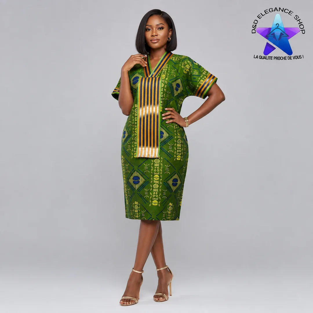 ROBE COURTE COTE D'IVOIRE 005 (XL)