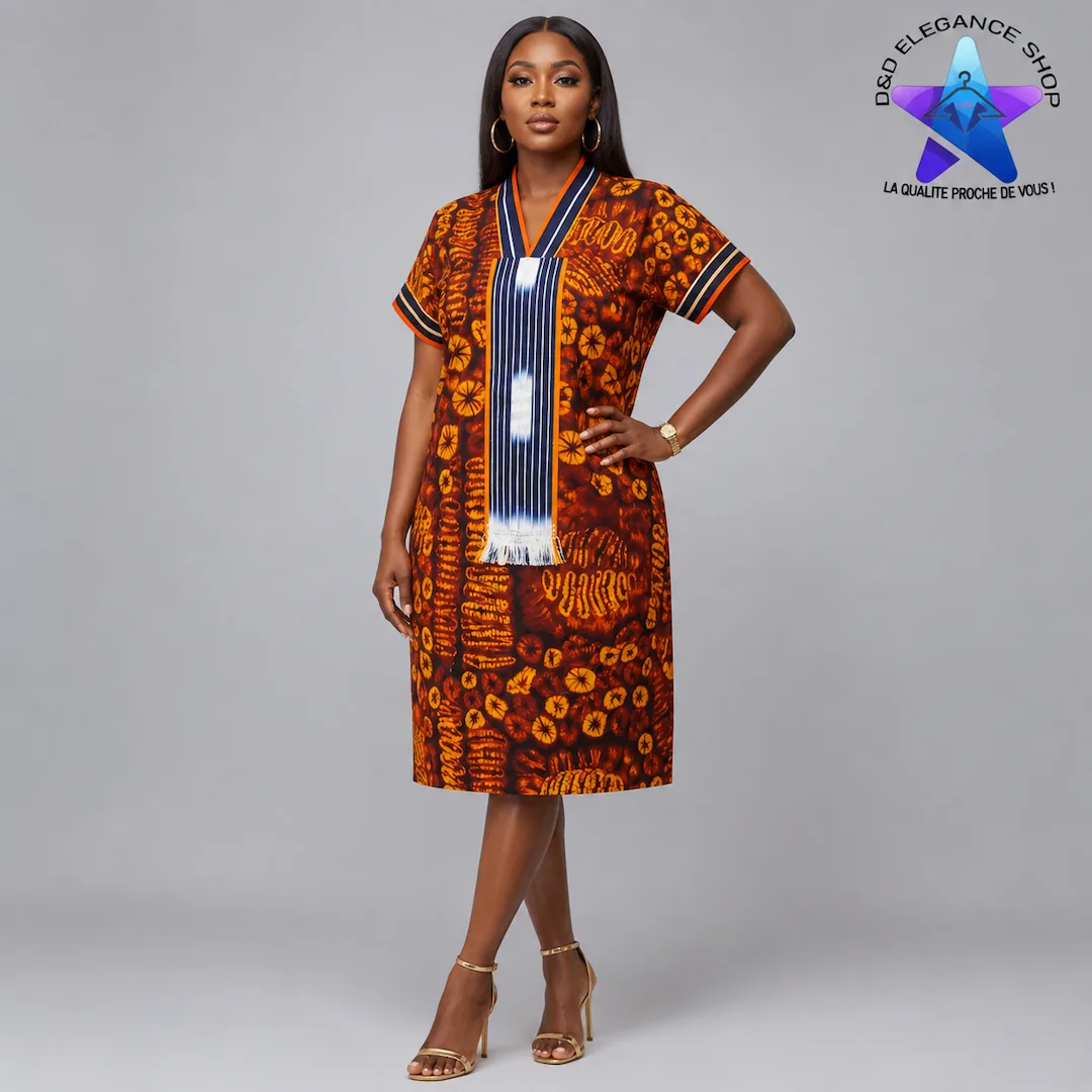 ROBE COURTE COTE D'IVOIRE 003 (XL)