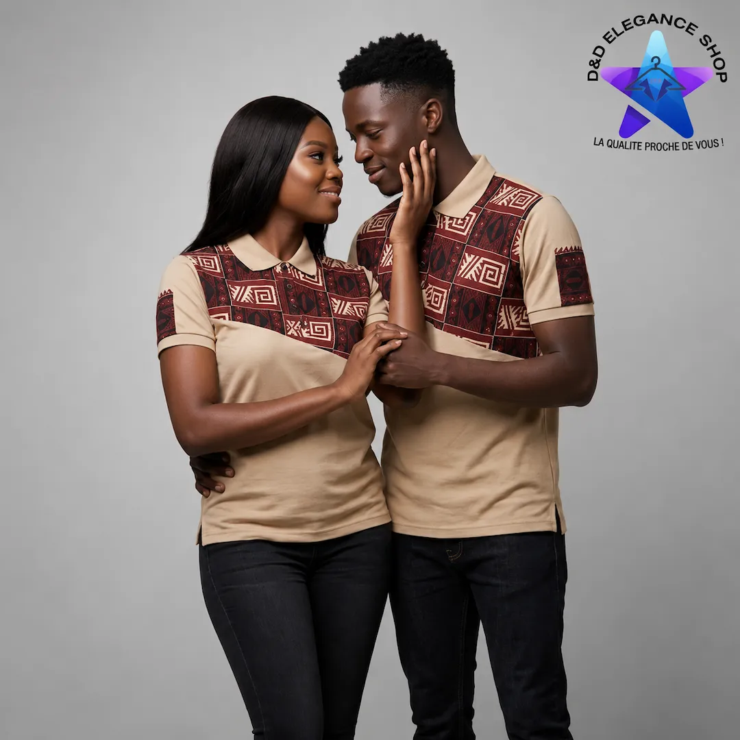 CHEMISE  POLO COUPLE BURKINA 007 (L)