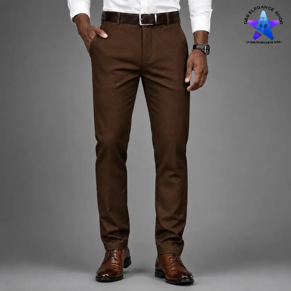 PANTALON  TISSU HOMME