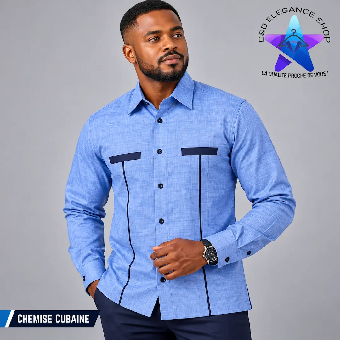 CHEMISE COTE D'IVOIRE CUBAINE 002