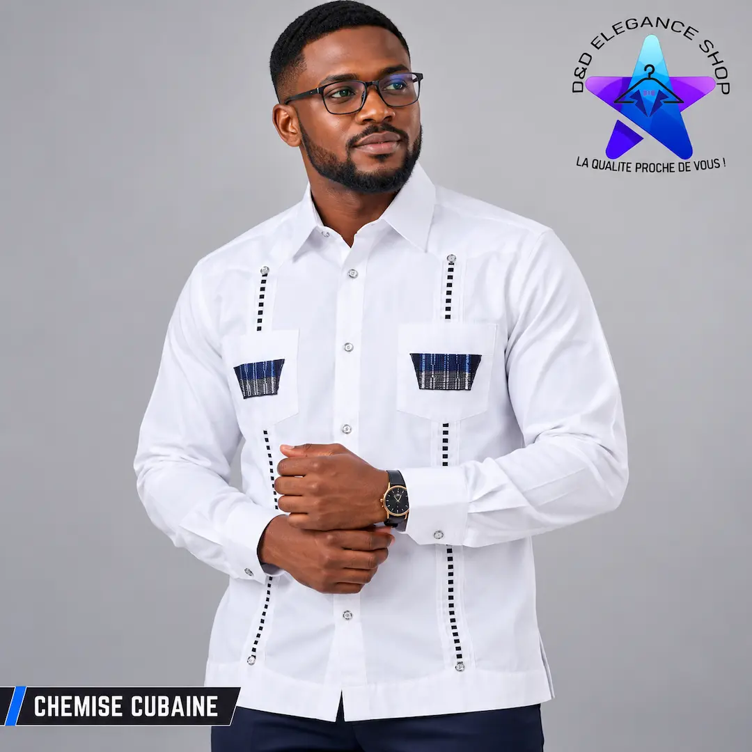 CHEMISE COTE D'IVOIRE CUBAINE 006